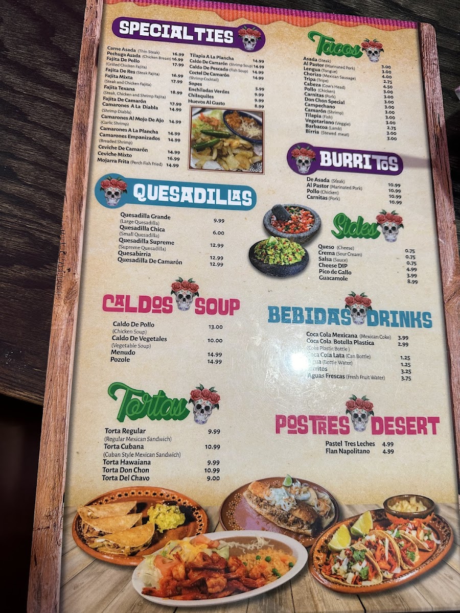 Menu - Don Chon photo 3
